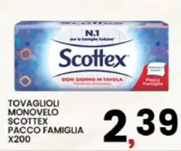 Interspar Tovaglioli monove lo Scottex offerta