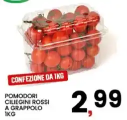 Interspar Pomodori ciliegini rossi a grappolo offerta