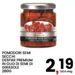 Interspar Pomodori semi secchi Despar Premium offerta