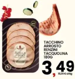 Interspar Tacchino arrosto renzini tacquolina offerta