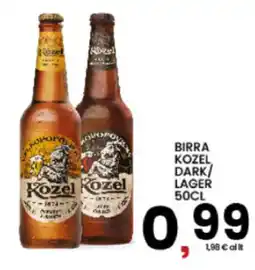 Interspar Birra Kozel Dark/Lager offerta