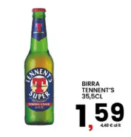 Interspar Birra Tennent's Super offerta