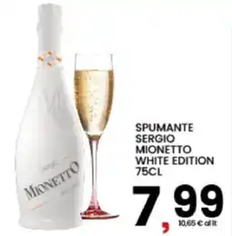 Interspar Spumante Sergio Mionetto White Edition offerta