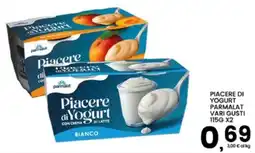 Interspar Piacere di Yogurt Parmalat Bianco offerta