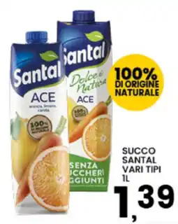 Interspar Santal succo vari tipi offerta