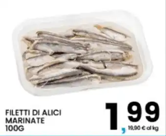 Interspar Filetti di alici marinate offerta