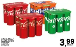 Interspar Coca Cola/Fanta/Sprite offerta