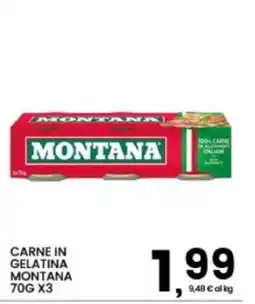 Interspar Carne in gelatina Montana offerta