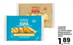 Interspar Lasagne fresche all'uovo Rana offerta