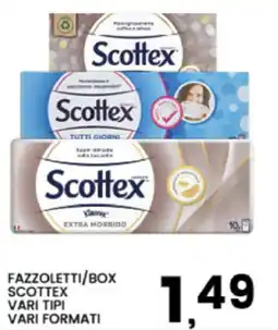 Interspar Fazzoletti/box Scottex offerta