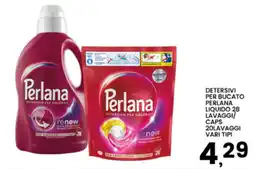 Interspar Perlana Detersivo per colorati offerta
