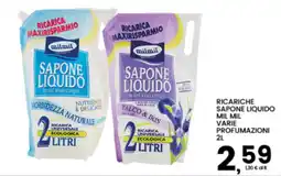 Interspar Sapone liquido milmil offerta
