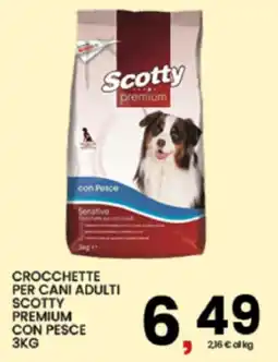 Interspar Crocchette per cani adulti Scotty Premium con pesce offerta