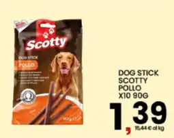 Interspar Dog Stick Scotty Pollo offerta
