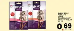 Interspar Snack stick per la ricompensa del tuo gatto Molly premium offerta