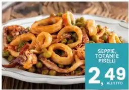 Interspar Seppie, totani e piselli offerta