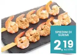 Interspar Spiedini di surimi offerta