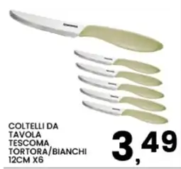 Interspar Coltelli da tavola Tescoma offerta