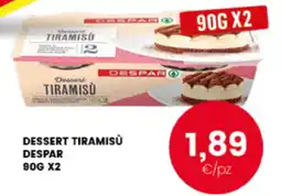 Interspar Dessert Tiramisù Despar offerta