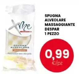 Interspar Spugna alveolare massaggianti Despar offerta