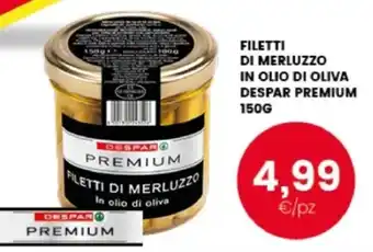 Interspar Filetti di merluzzo Despar Premium offerta