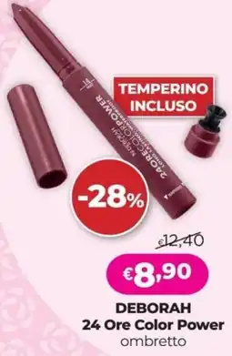Acqua & Sapone Deborah 24 Ore Color Power ombretto offerta