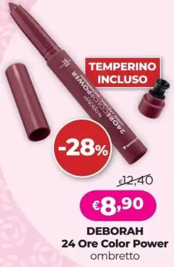 Deborah 24 Ore Color Power ombretto