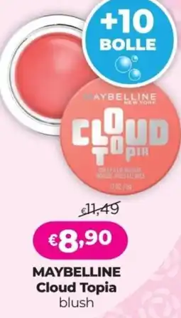 Acqua & Sapone Maybelline Cloud Topia blush offerta
