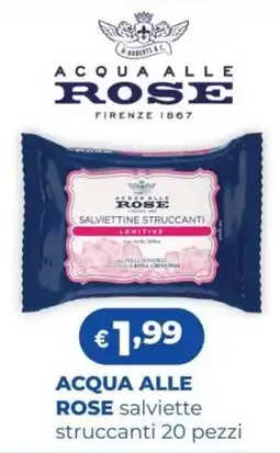 Acqua & Sapone Acqua alle Rose salviette struccanti offerta