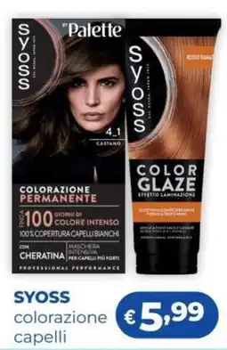 Acqua & Sapone Syoss colorazione capelli offerta