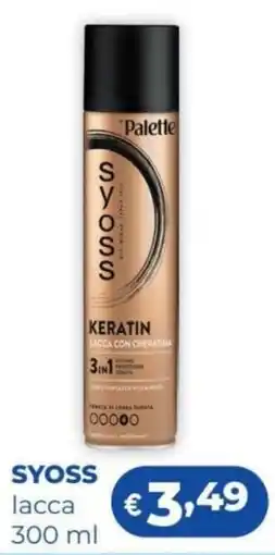 Acqua & Sapone Syoss lacca offerta