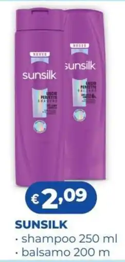 Acqua & Sapone Sunsilk shampoo e balsamo offerta