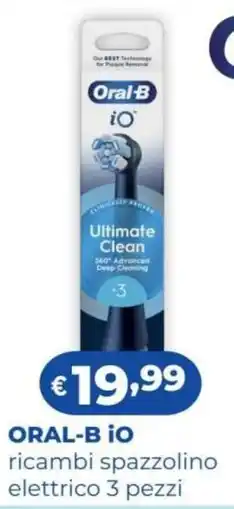 Acqua & Sapone Oral-B iO ricambi spazzolino elettrico offerta