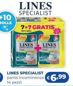 Acqua & Sapone Lines specialist pants incontinenza offerta