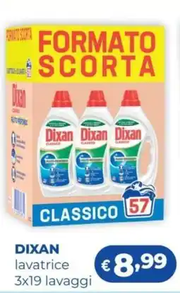 Acqua & Sapone Dixan lavatrice classico offerta