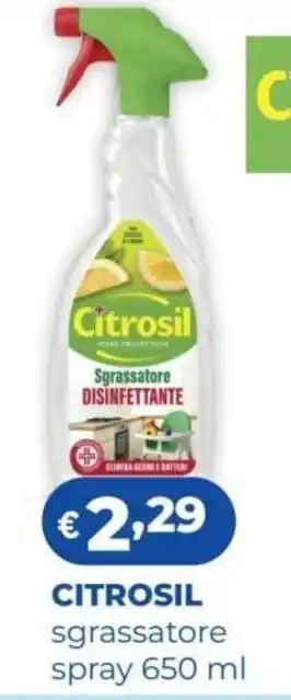 Acqua & Sapone Citrosil sgrassatore offerta