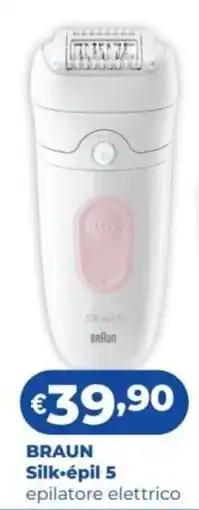 Acqua & Sapone BRAUN Silk-épil 5 epilatore elettrico offerta