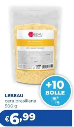 Acqua & Sapone Lebeau cera brasiliana offerta