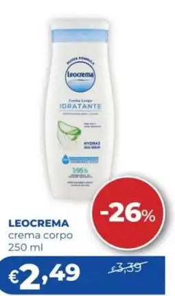 Acqua & Sapone Leocrema crema corpo offerta