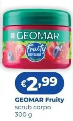 Acqua & Sapone GEO MAR Fruity scrub corpo offerta