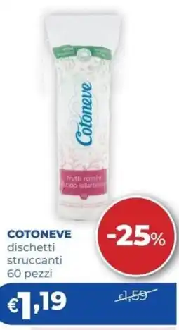 Acqua & Sapone Cotoneve dischetti struccanti offerta
