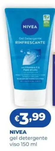 Acqua & Sapone NIVEA gel detergente viso offerta