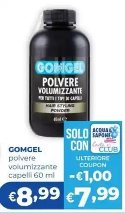 Acqua & Sapone Gomgel polvere volumizzante capelli offerta