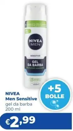 Acqua & Sapone NIVEA Men Sensitive gel da barba offerta