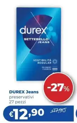 Acqua & Sapone Durex Jeans preservativi offerta