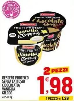 Ard Discount Dessert proteico senza lattosio cioccolato/ vaniglia offerta
