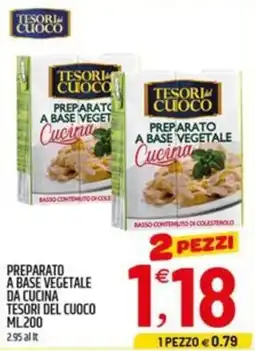 Ard Discount Preparato a base vegetale da cucina Tesori del Cuoco offerta