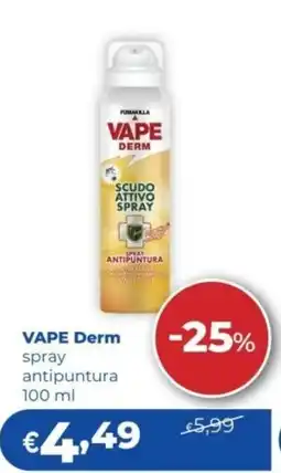 Acqua & Sapone VAPE Derm spray antipuntura offerta
