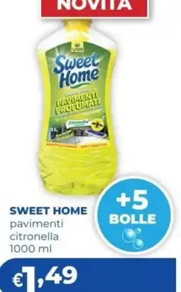 Acqua & Sapone Sweet Home pavimenti citronella offerta