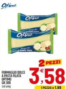 Ard Discount Formaggio dolce a pasta filata Optimo offerta